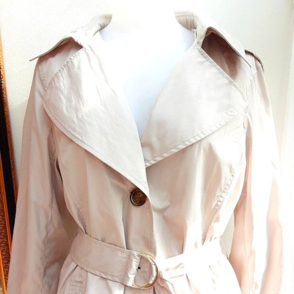 Via Spiga Trench Single Breasted Hooded MP - Picture 1 of 9